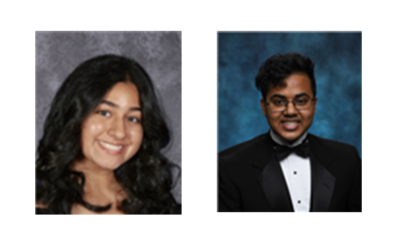 Images of students who won Alexandria Rotary Scholarship Awards 